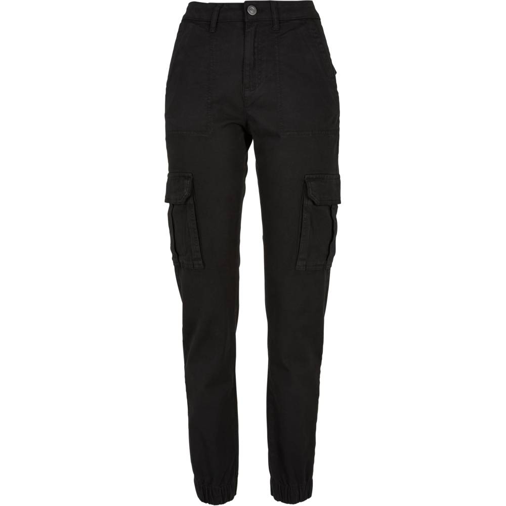 Urban Classics - Cotton Twill Utility Cargohosen - Schwarz